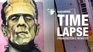 Sketchbook Time Lapse | Frankenstein's Monster
