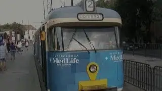 Trams from Bremen in Timisoara (2009) Romania (no Music)