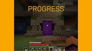 Preparing the Base & Nether Portal | Minecraft Survival #8