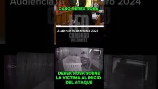 Судья и защита подтверждают, что речь идёт о Дереке Розе, жертве до нападения #derekrosa
