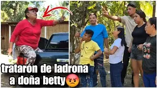Fuerte problema/doña betty ya mero lloraba le sacarón sus trapitos al sol