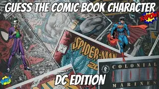 Guess the Comic Book Character Part 2 - DC Edition #quiz #games #dccomics