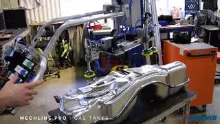 Pneumatic lifting manipulator for automotive GAS TANKS - Movomech Mechline Pro&trade;