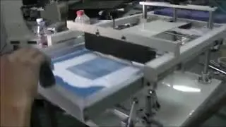 1 Color Manual Cylinder Screen Printing Press 006150
