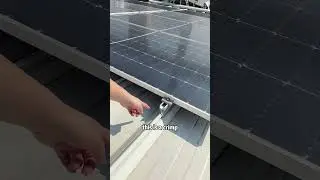 Solar panel bracket  - Clamp