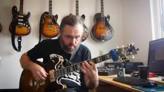 Danish Folk song: Det er Hvidt Herude - Solo jazz guitar arrangement