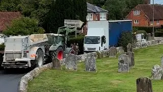 Fed up locals in pretty village say HGVs are causing havoc and damaging homes | SWNS