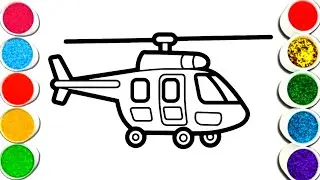 Chopper Drawing easy and Beautiful easy with Colors for Kids