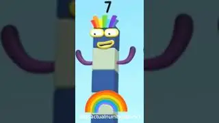 Numberblock 7 edit #edit #numberblocks #numberblock7