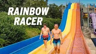 Mat Slide Without Mats: Rainbow Racer - Aquaventura Hellendoorn