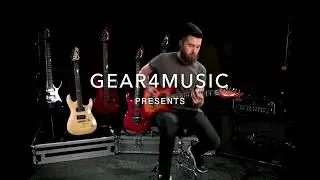 Dean Custom 350F Floyd Electric Guitar, Trans Amberburst | Gear4music demo