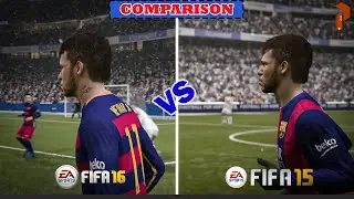 FIFA 16 vs FIFA 15 PS5 Comparison! (Gameplay, Graphics, Player Animation, and more!) #comparison