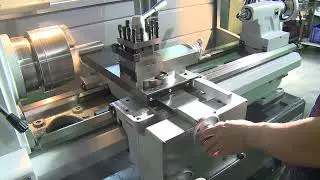 衛乙TY 1640SV 機械操作 Servo turn lathe operation