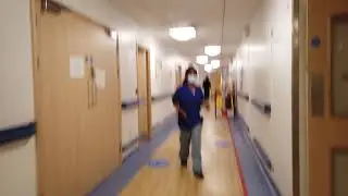 20/01/21 Больница Royal Free Hospital изнутри во время пандемии