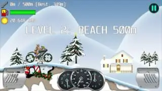 Alien Planet Racing - Bike Race in Purplegon and snowland