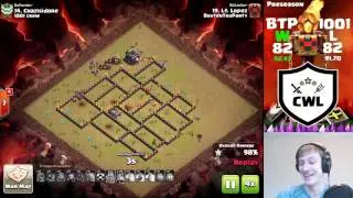 Clash of Clans - BostonTeaParty VS 1001 Crew - CWLR PreSeason
