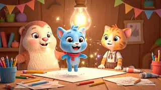 Margo and Cat Create a New Cartoon Friend - Ep 14