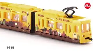 Siku 1615 Tram Die Cast Vehicle in Blister Pack