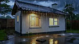 Night Rain Ambience 🌙🌧️ Gentle Water Drips for Relaxation & Sleep