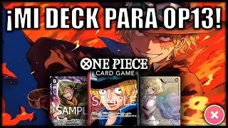 DECK PROFILE SABO ROJO NEGRO OP13 | ONE PIECE CARD GAME en Español