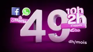 Forfait sans engagement 49dh