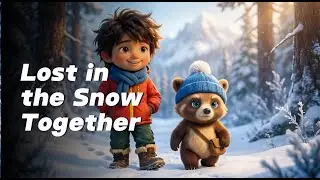 Lost in the Snow Together ❄️🐻 | Adventure Kids Story #kidsstories #familyfriendly #kidsstoryfun