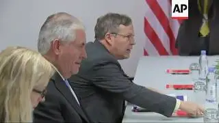 US secretary of state meets Russia FM in Bonn