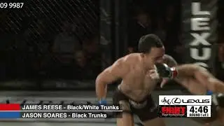 (HIGHLIGHTS) #ToroMMAFighter: JASON SOARES v JAMES REESE