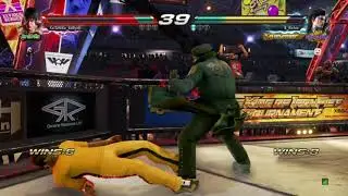 Tekken7: law Online match