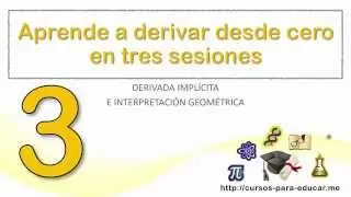 Aprende a derivar desde cero - sesión 3