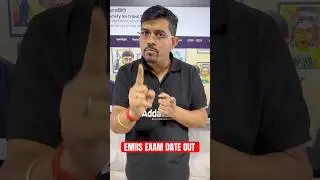 EMRS EXAM DATE 2025 OUT #emrsexamdate #emrs2025 #sscadda247
