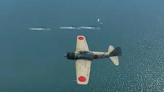 War Thunder Imperial Japanese Navy Air Service vs Royal Navy Destroyer Squadron