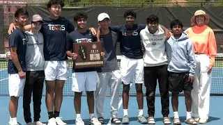 Naperville North boys tennis takes home the Benet Academy sectional title