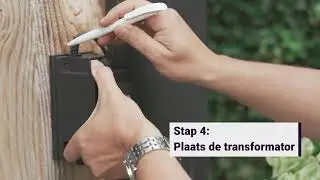 Garden Lights 12 volt tuinverlichting installeren met vaste kabelsysteem