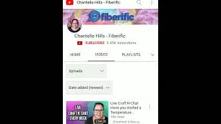 Chantelle Hills Fiberific Craft N Chat