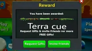 8 Ball Pool Free [ Terra Cue ] Reward New Link