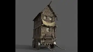 3ds Max to Substance Painter Medieval  Modeling