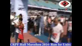CRPF Half Marathon 2014 Run for Unity