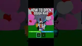 How To Open Dough Raid In Blox Fruits!!      #roblox #bloxfruits #shorts