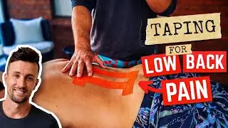 How to Tape Your Low Back for Pain Relief (Physiotherapist Approved)