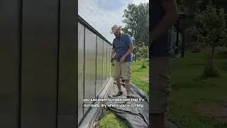 weed barrier farm hack #aaronbelk