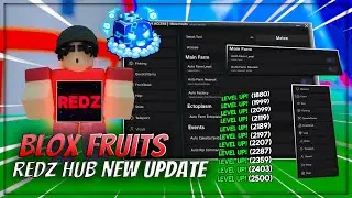 [🌐 CONTROL] Working Redz Hub Script Update &ndash; Blox Fruits Script | Auto Farm, Auto Dungeon & More