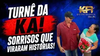 Sorrisos que viraram história 💙✨ Confira a Turnê KA Odontologia