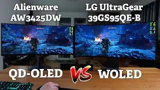 Warhammer 40,000 Space Marine 2 - Alienware AW3425DW VS LG UltraGear 39GS95QE-B | QD-OLED VS WOLED