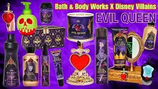 Bath & Body Works X Disney Villains Entire Evil Queen Collection Preview