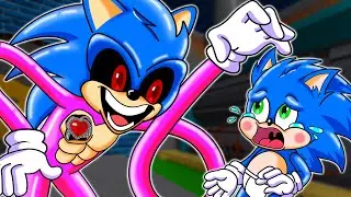 SONIC LONG LEGS SAD ORIGIN STORY! - I'm Not a Monster 3 - Sonic the Hedgehog 2 Animation