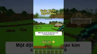 Cuộc Chiến Enderman Bất Ổn (P14) #shorts #minecraft