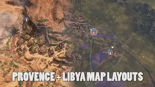 Provence 64 rework + Libya map layouts - Battlefield V