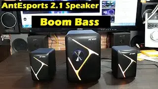 Ant Esports GS270 2.1 Stereo Gaming Speaker Sound Test / 2.1 Home Theater Sound Test / The technoboy
