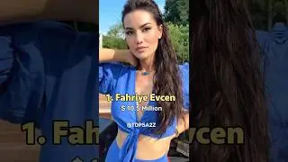 Top 10 Richest Female Turkish Actress. #shorts